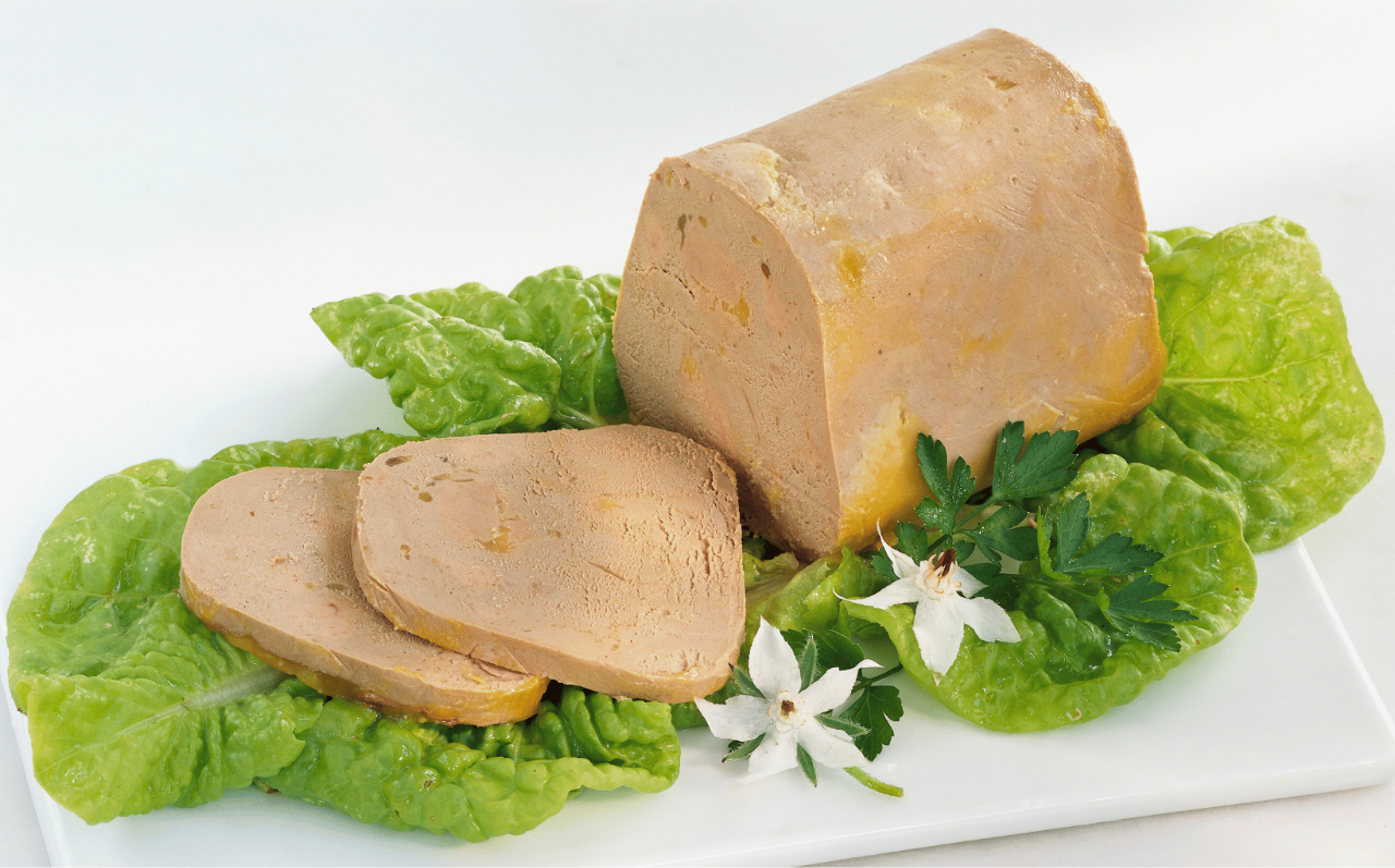 Foie gras — hígado de ganso engordado deliberadamente